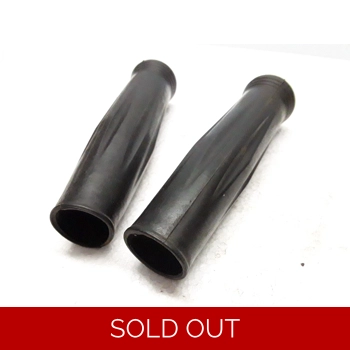 Coke Bottle Style Grips Black Pair - NOS